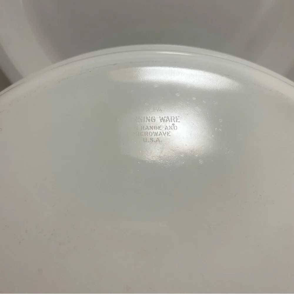 Corning ware pie serving plate dish P – 309 solid white 9.25 diameter - Picture 4 of 4